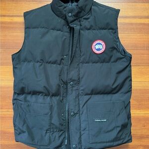 Unisex Canada Goose Black Jacket Vest like new